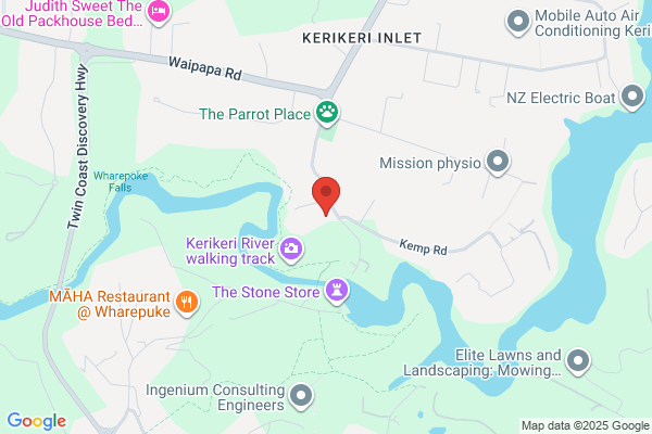 Map for Kerikeri Playcentre