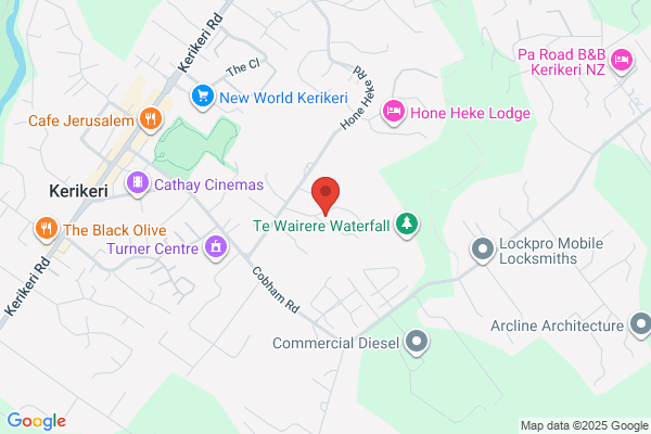 Map for Busy Bees Kerikeri Preschool