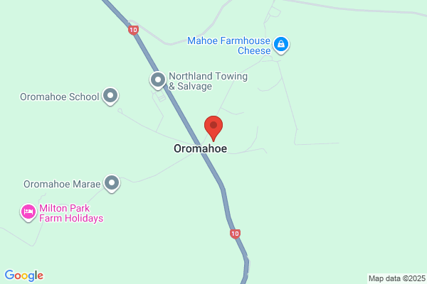 Map for Oromahoe Kindergarten