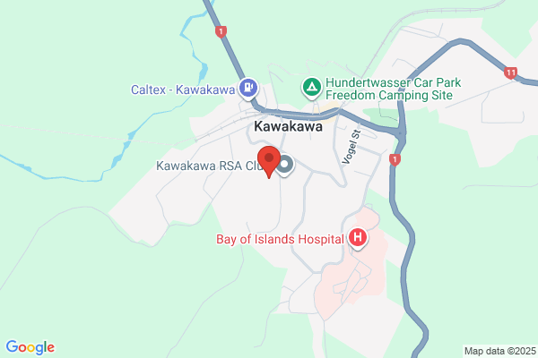 Map for Kawakawa Playcentre