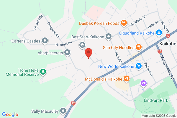 Map for Nga Puawai o Kaikohekohe