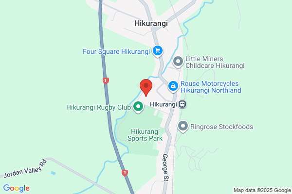 Map for Hikurangi Educare