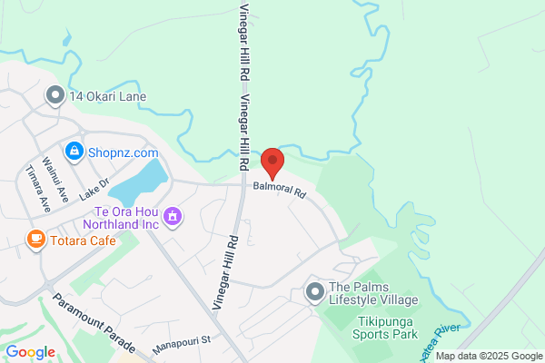 Map for Te Kōhanga Reo o Manaakitia