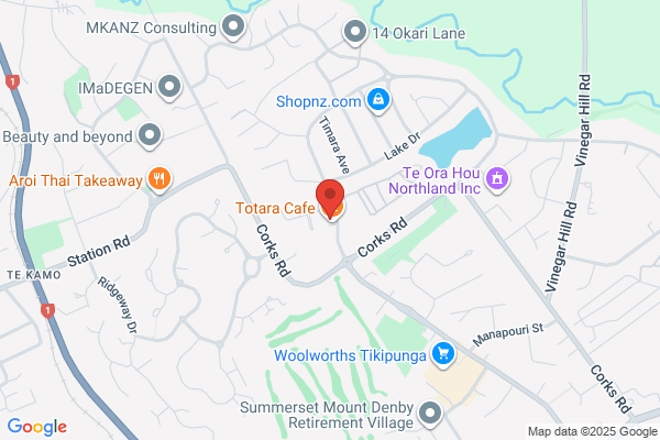 Map for Educare Totara Park