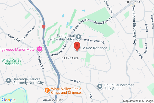 Map for Te Kōhanga Reo o Te Reo