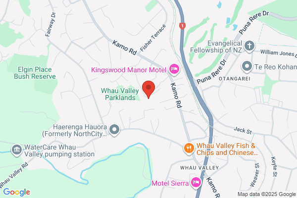 Map for Parklands Playcentre