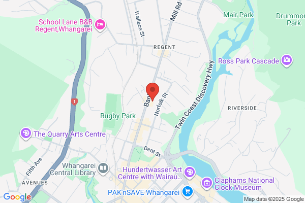 Map for Kereru Kindy