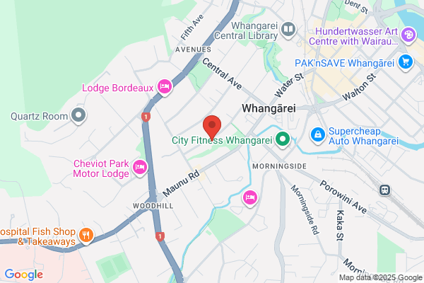 Map for First Ave Hora Hora Kindergarten