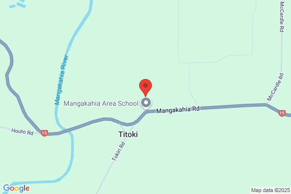 Map for Titoki Playcentre