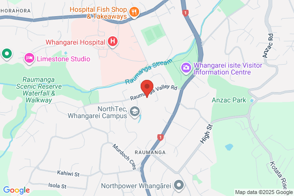 Map for Te Kōhanga Reo o Raumanga Kōhungahunga