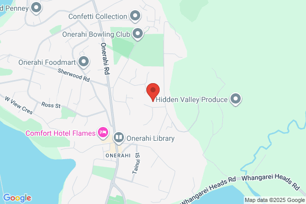 Map for Onerahi Free Kindergarten