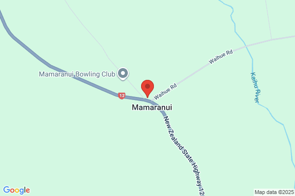 Map for Mamaranui Playcentre