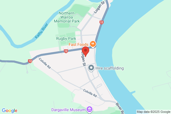 Map for Busy Bees Dargaville