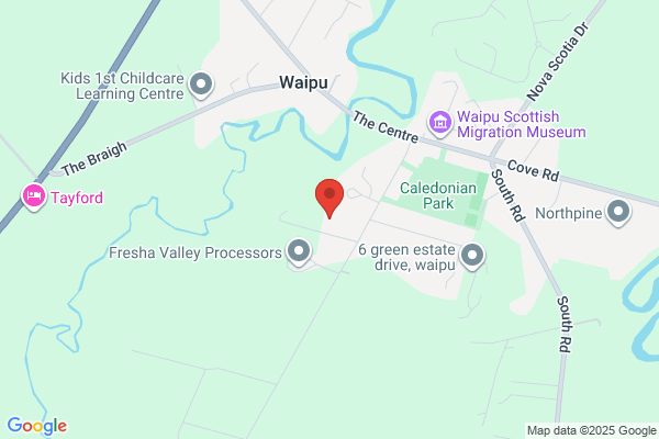 Map for Waipu Playcentre