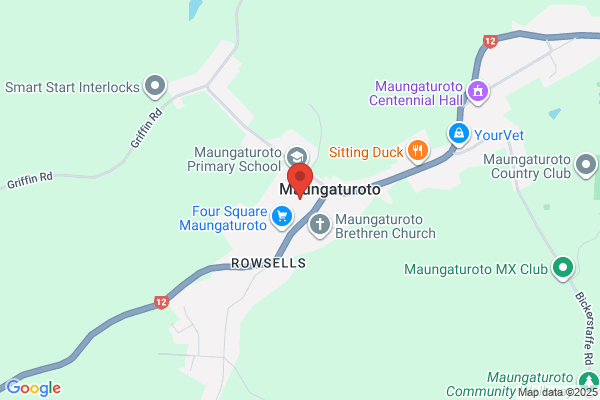 Map for Maungaturoto Playcentre