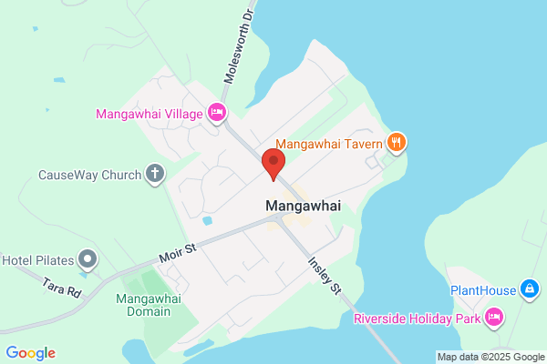 Map for Mangawhai Village Preschool