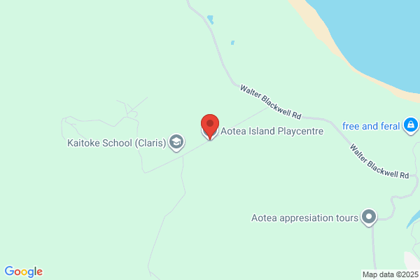 Map for Aotea Island Playcentre