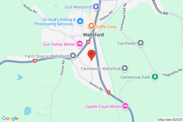 Map for Wellsford Kindergarten