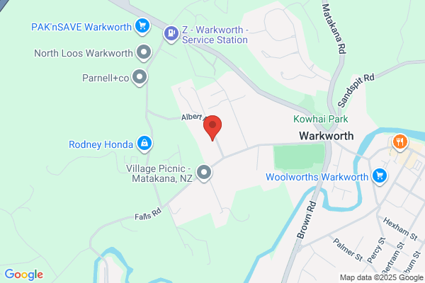 Map for Mahurangi Kindergarten