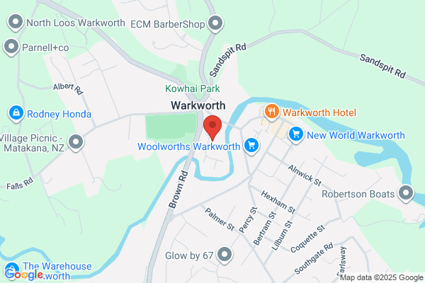 Map for Reach Forward Early Learning Centre - Warkworth