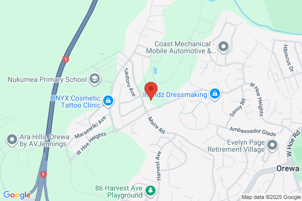 Map for BestStart Orewa West