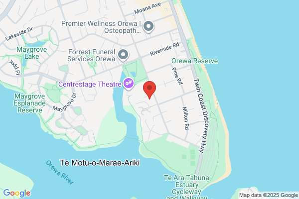 Map for Educare Orewa