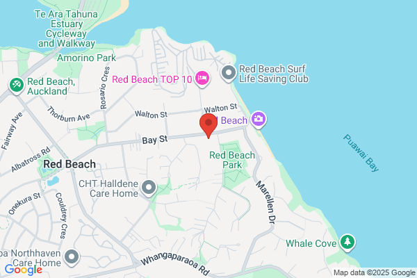 Map for Red Beach Early Learning Centre