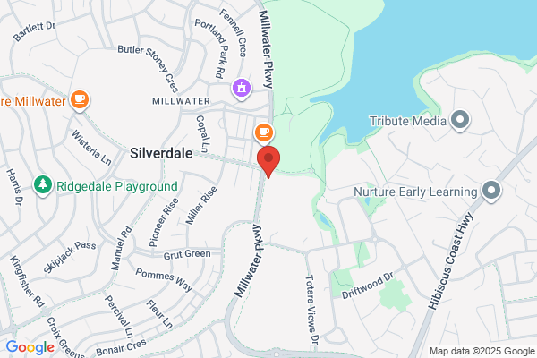 Map for Silverdale Kindergarten