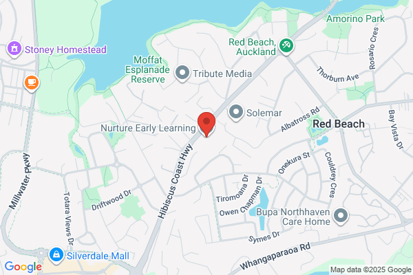 Map for Nurture Early Learning Red Beach