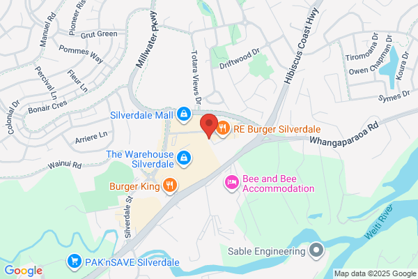 Map for Busy Bees Silverdale Central