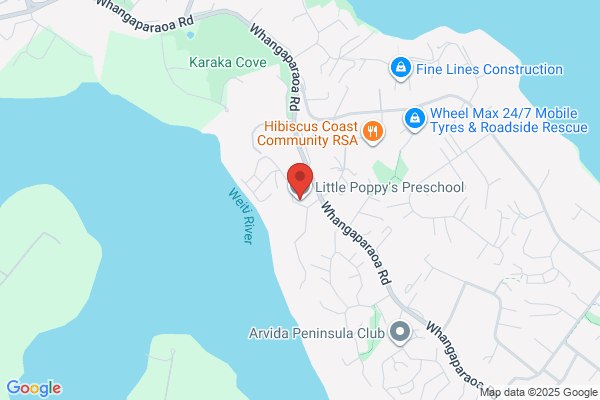 Map for Little Poppy's Preschool