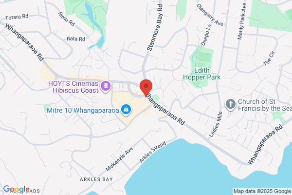 Map for BestStart Whangaparaoa