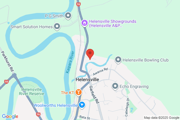 Map for Helensville Playcentre