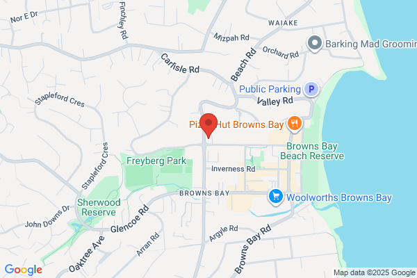 Map for Lollipops Browns Bay