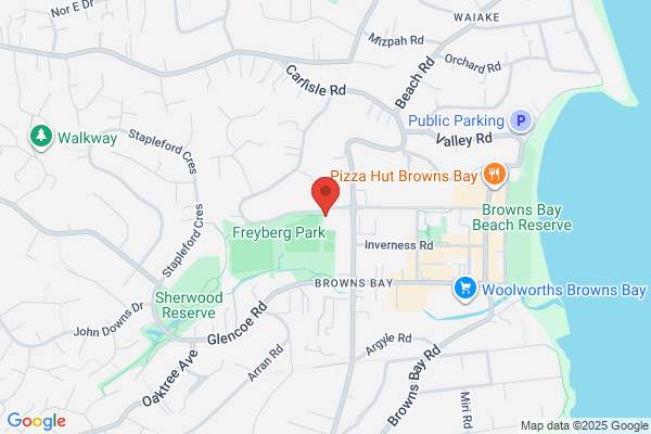 Map for Taiaotea Kindergarten