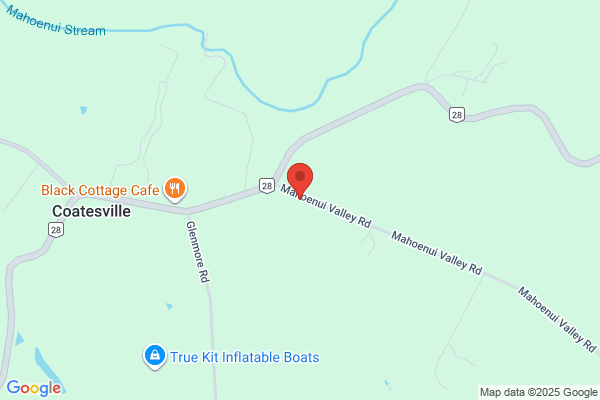 Map for Coatesville Playcentre