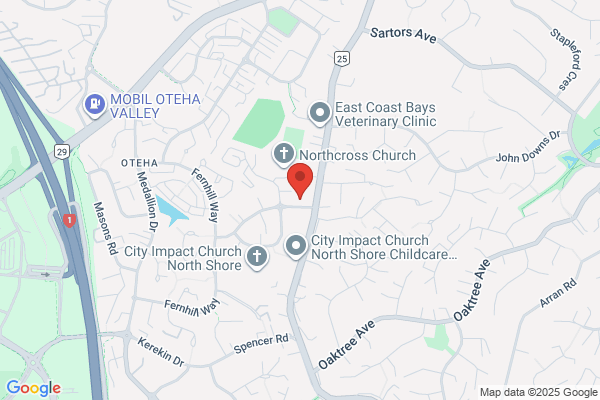 Map for Ponderosa Kids Preschool