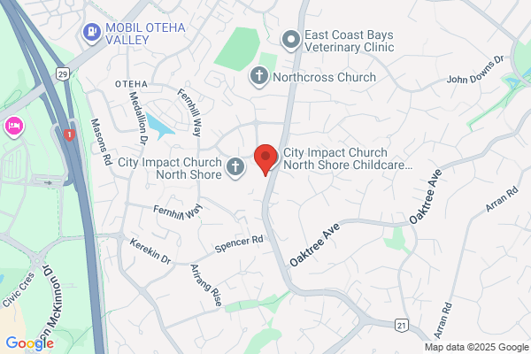 Map for City Impact Church Childcare - North Shore