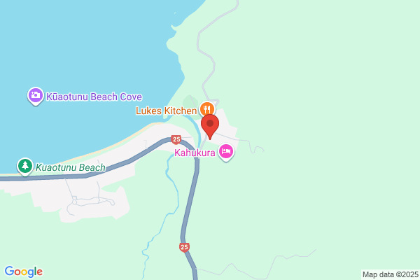 Map for Kuaotunu Kindergarten