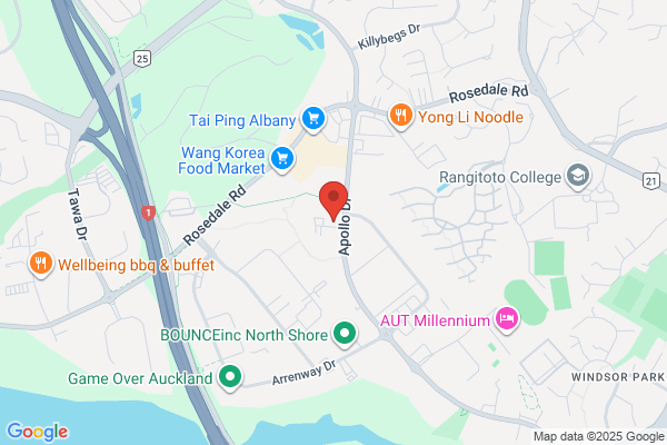 Map for Natural Steps Albany