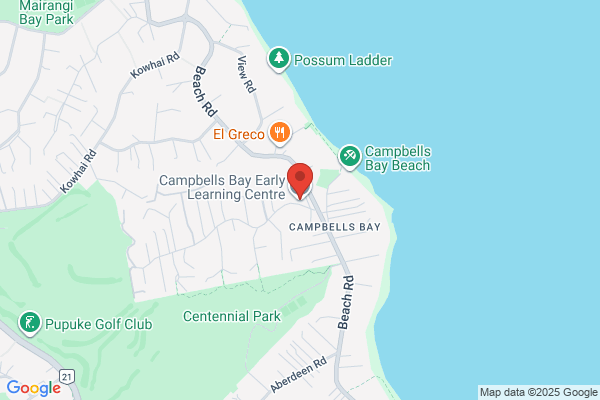 Map for Campbells Bay Early Learning Centre