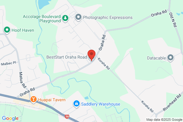 Map for BestStart Oraha Road