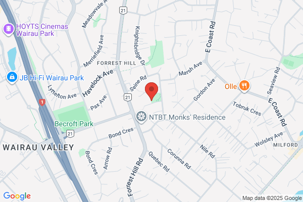 Map for Westlake Forrest Hill Kindergarten