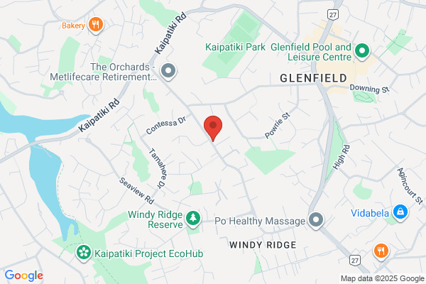 Map for Mighty Minds Educare Glenfield Ltd