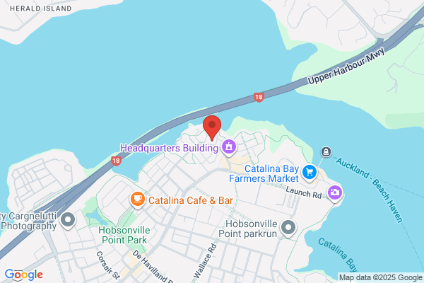 Map for Bear Park Hobsonville Point