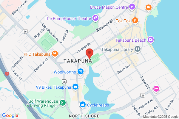 Map for Takapuna Playcentre