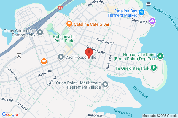 Map for Hobsonville Point Early Learning Centre