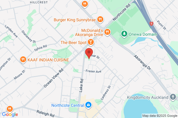 Map for Northcote Pre-School Community Trust (Kete Wananga)