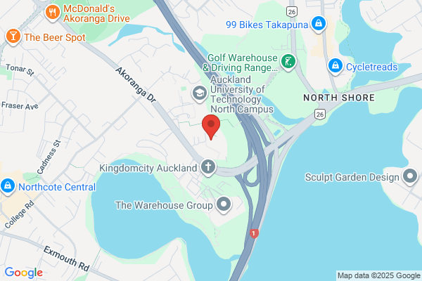 Map for Akoranga Childcare Centre