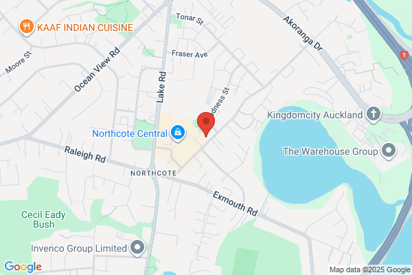 Map for Northcote Central Kindergarten